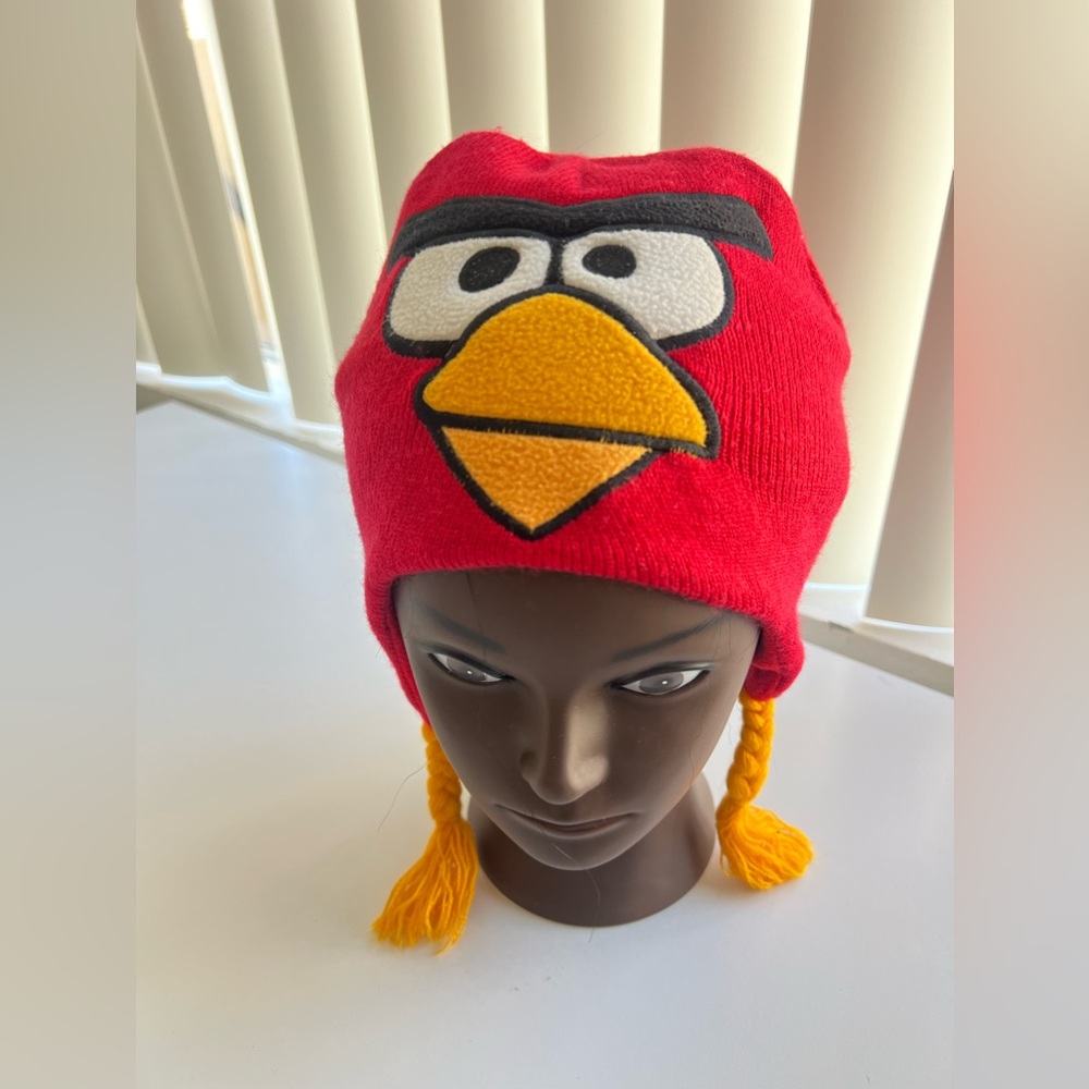 Angry Birds Knitted Hat Unisex Youth Size 4-16
